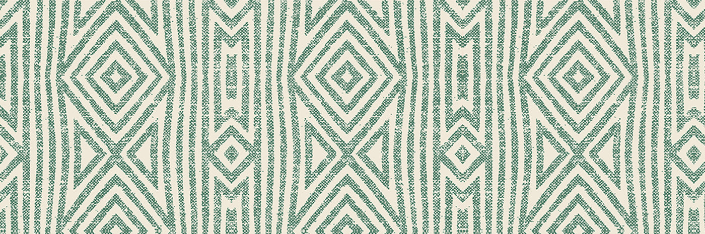 Rustic Stripe Green