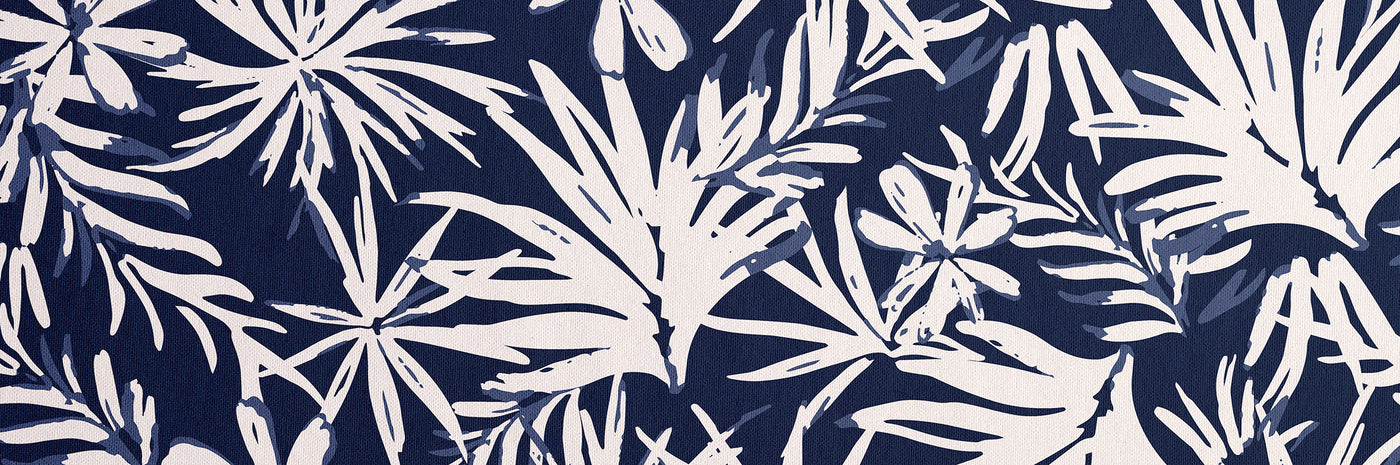Tropical Palms Navy